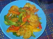 Bunter Bratkartoffeltopf - Rezept