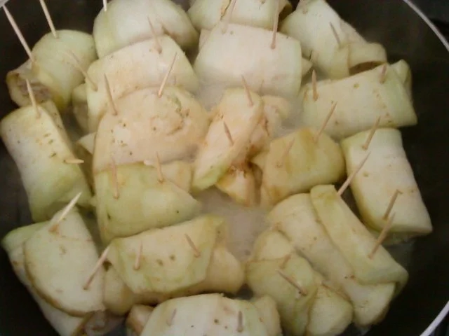 Zwergi's  Auberginen - Roellchen mit Reisfuellung - Rezept - Bild Nr. 13