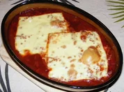 Chilibohnen-Putensteak-Lauch-Auflauf, überbacken - Rezept