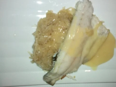Wolfbarsch | Sauerkraut | Weiße Schokolade | Beurre blanc de verjus - Rezept - Bild Nr. 2