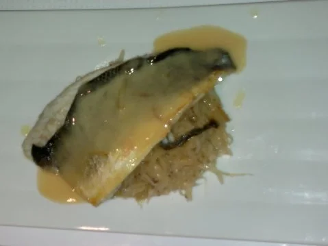 Wolfbarsch | Sauerkraut | Weiße Schokolade | Beurre blanc de verjus - Rezept - Bild Nr. 3