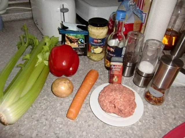 Scharfer Wok mit Gehacktes - Rezept - Bild Nr. 2