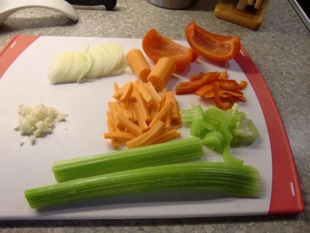 Scharfer Wok mit Gehacktes - Rezept - Bild Nr. 3