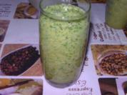 Smoothie mit Orange, Melone und Feldsalat - Rezept