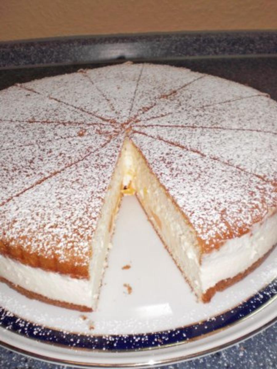 Käse-Sahne-Torte - Rezept