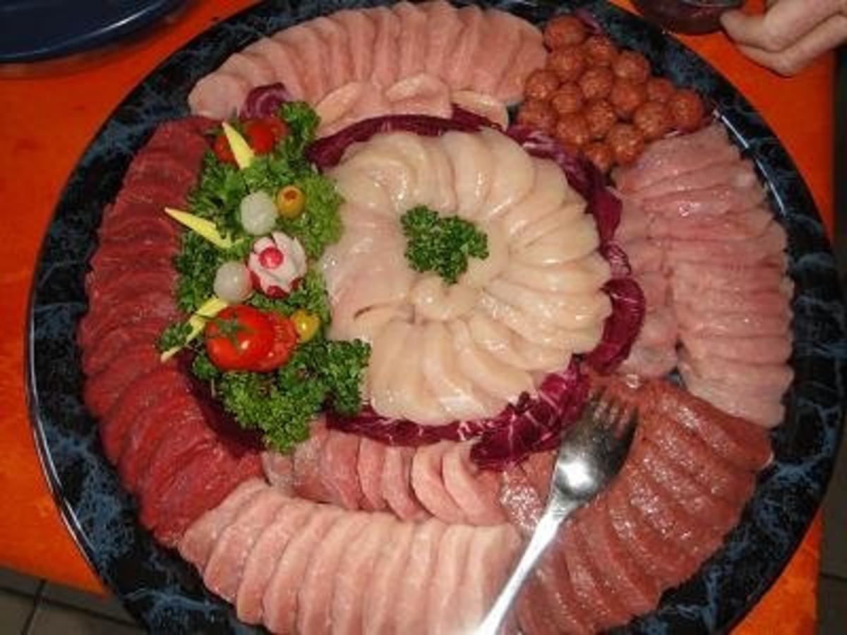 Bilder für Winzerfondue = Fondue chinoise - Rezept