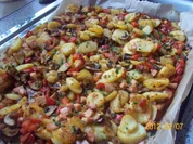 Ofen-Röstkartoffeln mit zitronigem Dip - Rezept