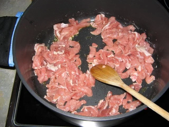 Rezept: Nudelgeschnetzteltes Pfanne Bild Nr. 3 Nudelgeschnetzteltes Pfanne - Rezept - Bild Nr. 3