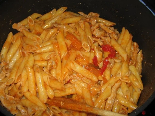 Rezept: Nudelgeschnetzteltes Pfanne Bild Nr. 5 Nudelgeschnetzteltes Pfanne - Rezept - Bild Nr. 5