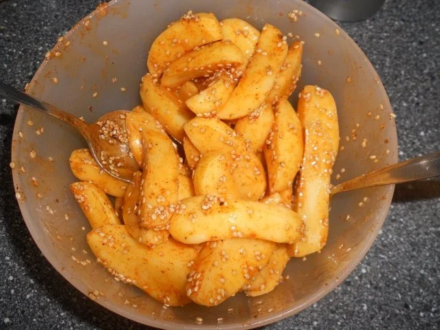 Rezept: Country Potatoes Hot Chili, plus Sesam Bild Nr. 6 Country Potatoes Hot Chili, plus Sesam - Rezept - Bild Nr. 6