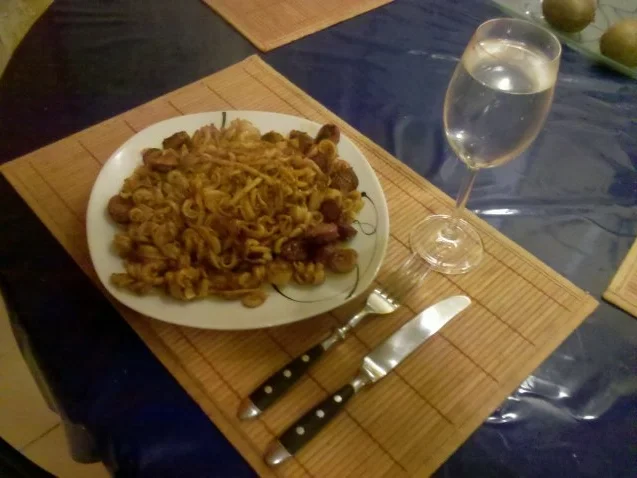 Nudeln: Käsenudeln mit Mettenden - Rezept - Bild Nr. 5