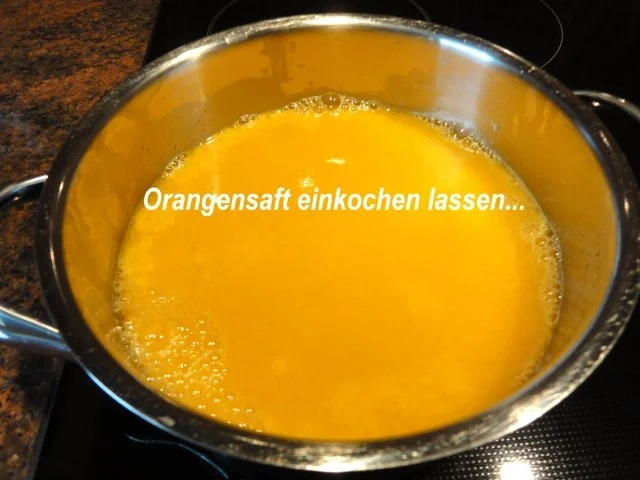 Sauce:   aus frischen ORANGEN - Rezept - Bild Nr. 5