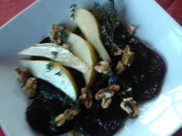 Rote-Bete-Salat mit Birnen - Rezept - Bild Nr. 2