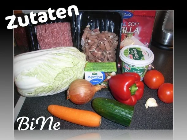 BiNe` S GRIECHISCHE WRAP` S - Rezept - Bild Nr. 3