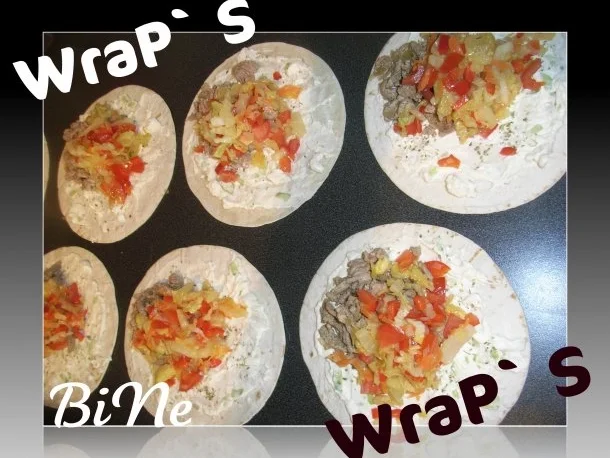 BiNe` S GRIECHISCHE WRAP` S - Rezept