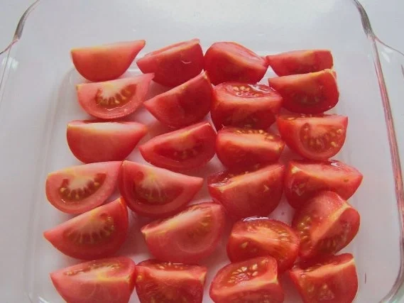 Vorspeise: Gebratenener Knusper-Feta mit karamellisierten Ofentomaten - Rezept - Bild Nr. 7