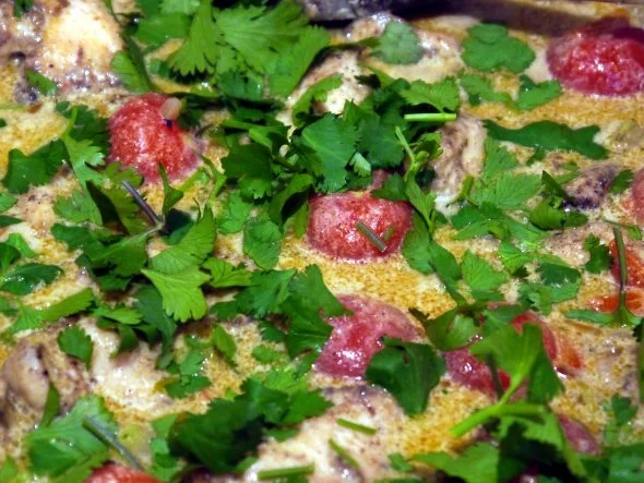 Baharat-Hähnchen-Pfanne - Rezept - Bild Nr. 10