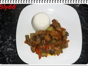 Fleischgerichte:Schopfbraten mit Wokgemüse - Rezept