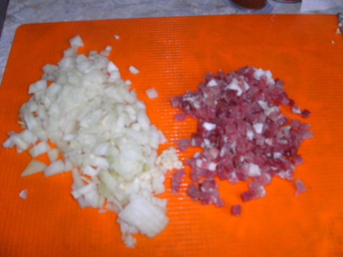 Gulasch mit Bohnen und Speck - Rezept - Bild Nr. 3