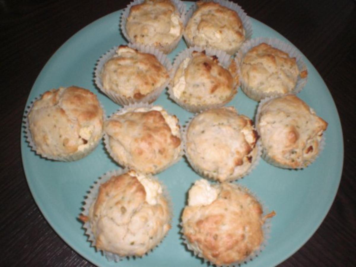 Hirtenkäse bzw Schafskäse Muffins - Rezept