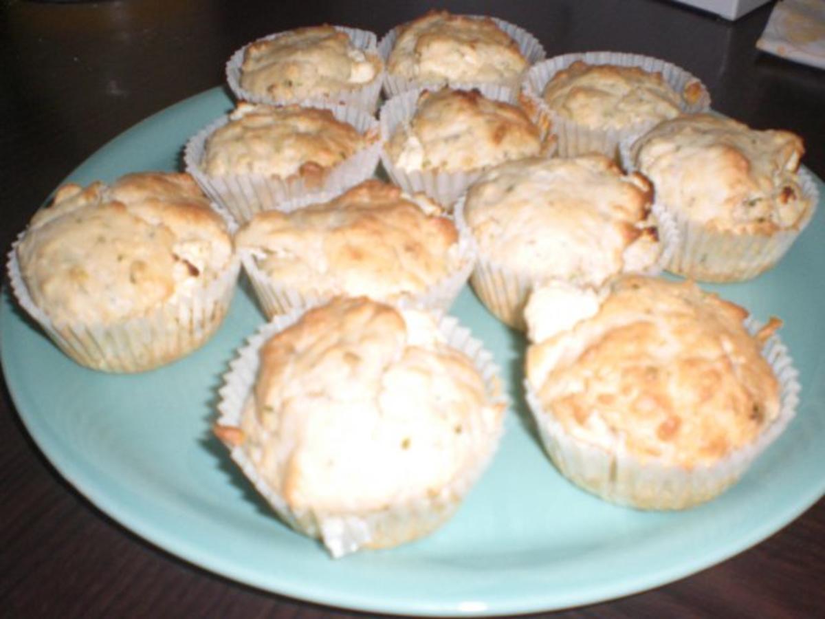 Hirtenkäse bzw Schafskäse Muffins - Rezept - Bild Nr. 2