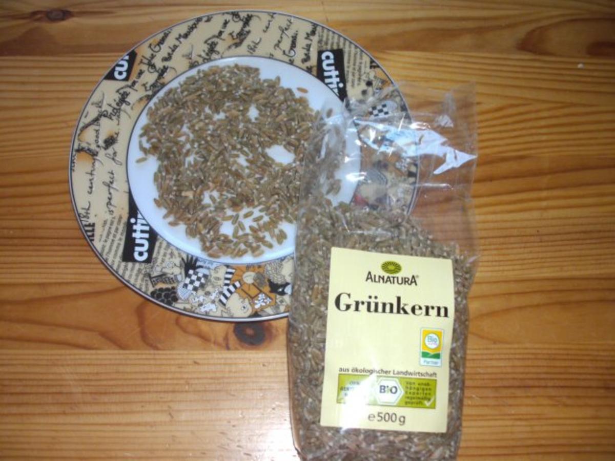 Beilage / ohne Fleisch: Grünkern - Frikadellen - Rezept - Bild Nr. 2