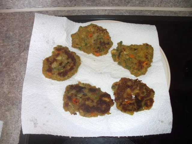 Beilage / ohne Fleisch: Grünkern - Frikadellen - Rezept