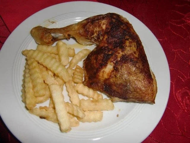 Heiko`s Hähnchenkeulen aus dem Ofen - Rezept