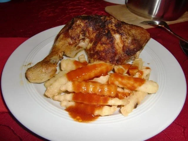 Heiko`s Hähnchenkeulen aus dem Ofen - Rezept - Bild Nr. 10