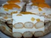 Pfirsich-Tiramisu-Stückchen - Rezept