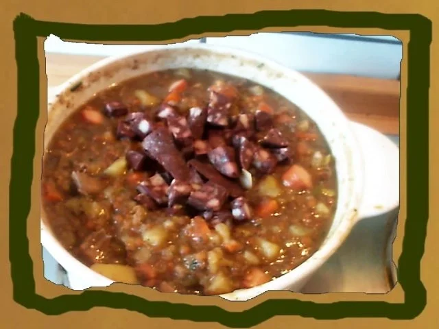 Rezept: Linsensuppe Schön Herzhaft mit Wiener Bild Nr. 10 Linsensuppe Schön Herzhaft mit Wiener - Rezept - Bild Nr. 10