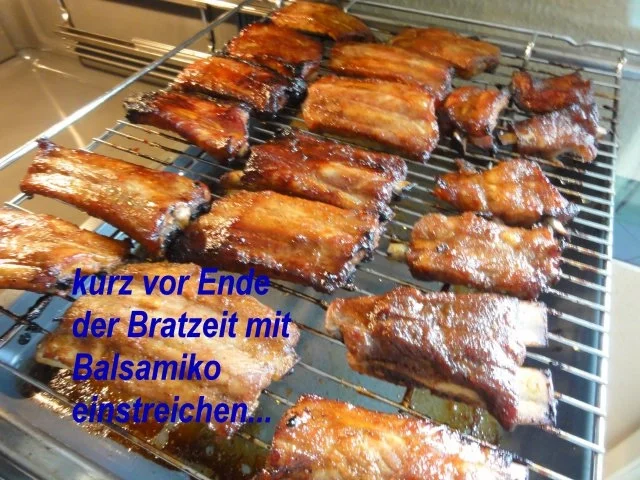 Fleisch:   SPARERIBS  herzhaft + saftig - Rezept - Bild Nr. 4