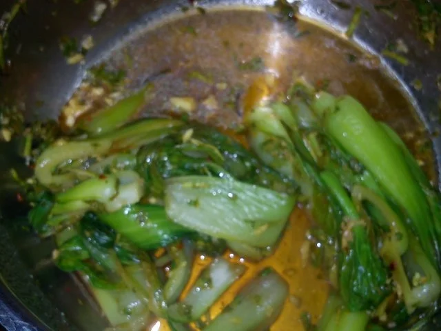 Asia Menü mit Huhn, Gemüse und Nudeln - Rezept - Bild Nr. 4