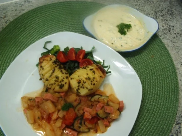 Rezept: Fleischkäse-Ananas-Pfanne Fleischkäse-Ananas-Pfanne - Rezept