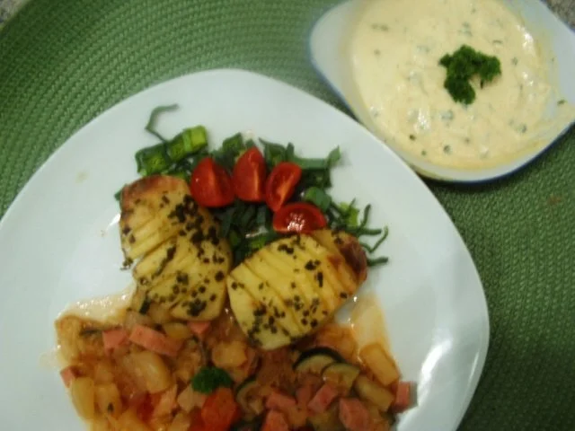 Rezept: Fleischkäse-Ananas-Pfanne Bild Nr. 7 Fleischkäse-Ananas-Pfanne - Rezept - Bild Nr. 7