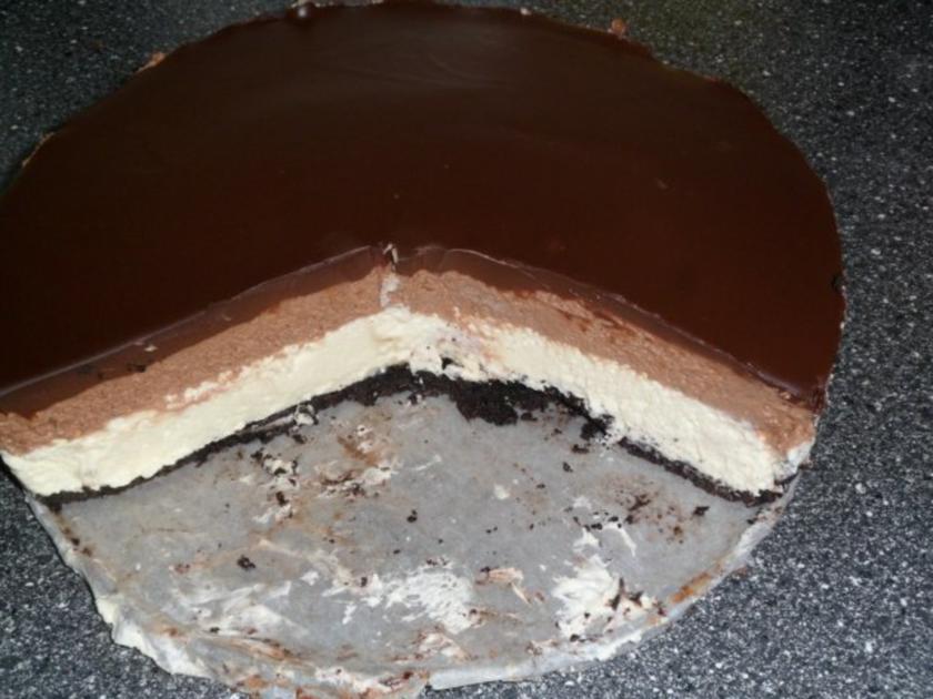 Käsekuchen mit Boden und Schokolade - Rezept - kochbar.de