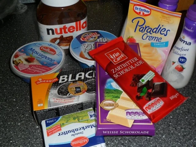 Rezept: Käsekuchen mit Boden und Schokolade Bild Nr. 2 Käsekuchen mit Boden und Schokolade - Rezept - Bild Nr. 2