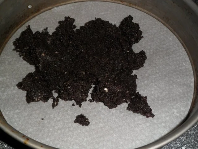 Rezept: Käsekuchen mit Boden und Schokolade Bild Nr. 4 Käsekuchen mit Boden und Schokolade - Rezept - Bild Nr. 4