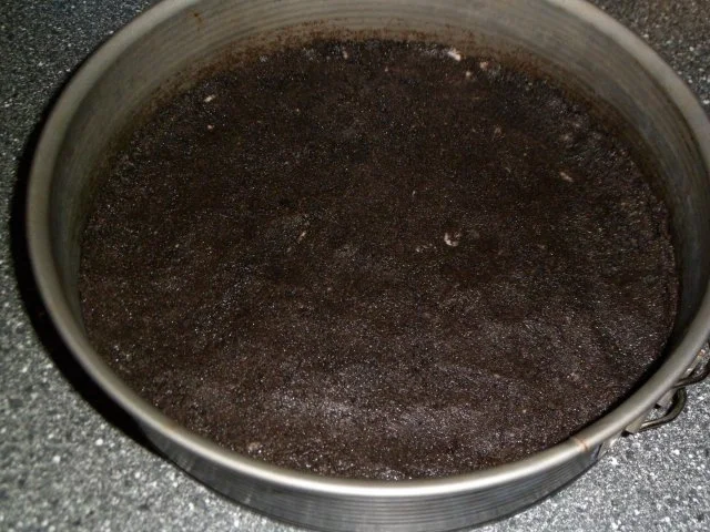 Rezept: Käsekuchen mit Boden und Schokolade Bild Nr. 5 Käsekuchen mit Boden und Schokolade - Rezept - Bild Nr. 5