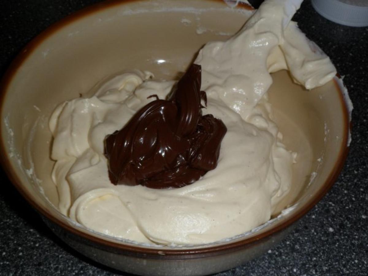 Käsekuchen mit Boden und Schokolade - Rezept - Bild Nr. 12