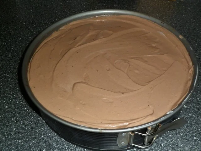 Rezept: Käsekuchen mit Boden und Schokolade Bild Nr. 13 Käsekuchen mit Boden und Schokolade - Rezept - Bild Nr. 13