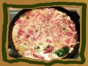 Paprika -Salami Omlett - Rezept