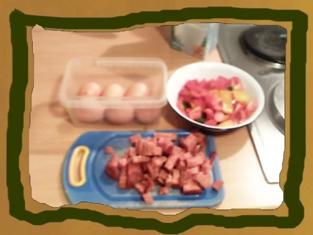 Paprika -Salami Omlett - Rezept - Bild Nr. 2