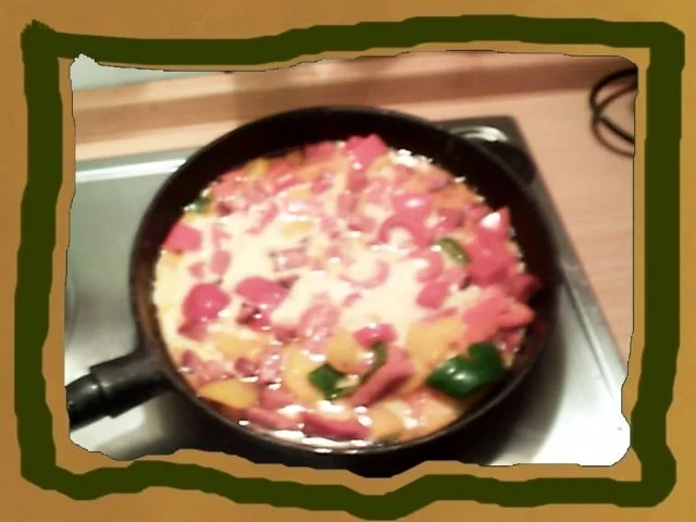 Paprika -Salami Omlett - Rezept - Bild Nr. 6