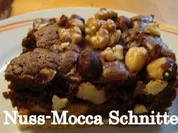 Rezept: Nuss-Mokka-Schokoschnitten Nuss-Mokka-Schokoschnitten - Rezept