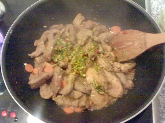 Zum 180. Die italienisch -thailändische Versuchung mit 3 Kostbarkeiten an grünem Curry - Rezept - Bild Nr. 6