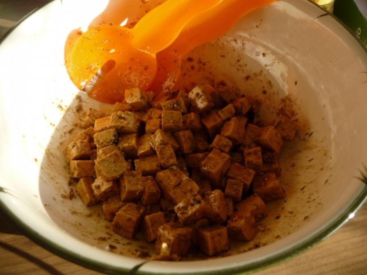 Fleischlos : Tofu mit Gemüse aus dem Wok - Rezept - Bild Nr. 6