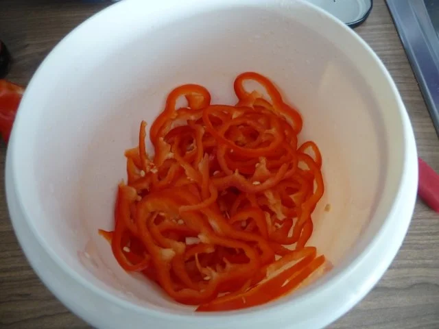 Rezept: Fleischlos : Tofu mit Gemüse aus dem Wok Bild Nr. 9 Fleischlos : Tofu mit Gemüse aus dem Wok - Rezept - Bild Nr. 9