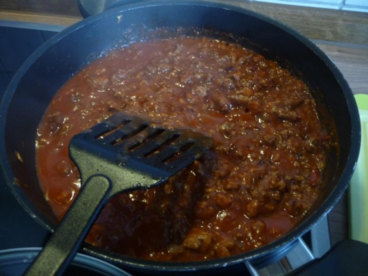 Hackfleisch : Bolognese mit Spaghetti - Rezept