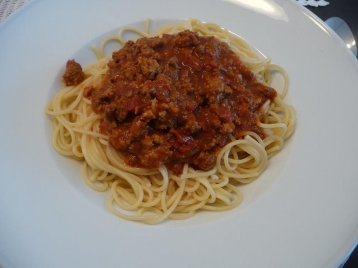 Hackfleisch : Bolognese mit Spaghetti - Rezept - Bild Nr. 8